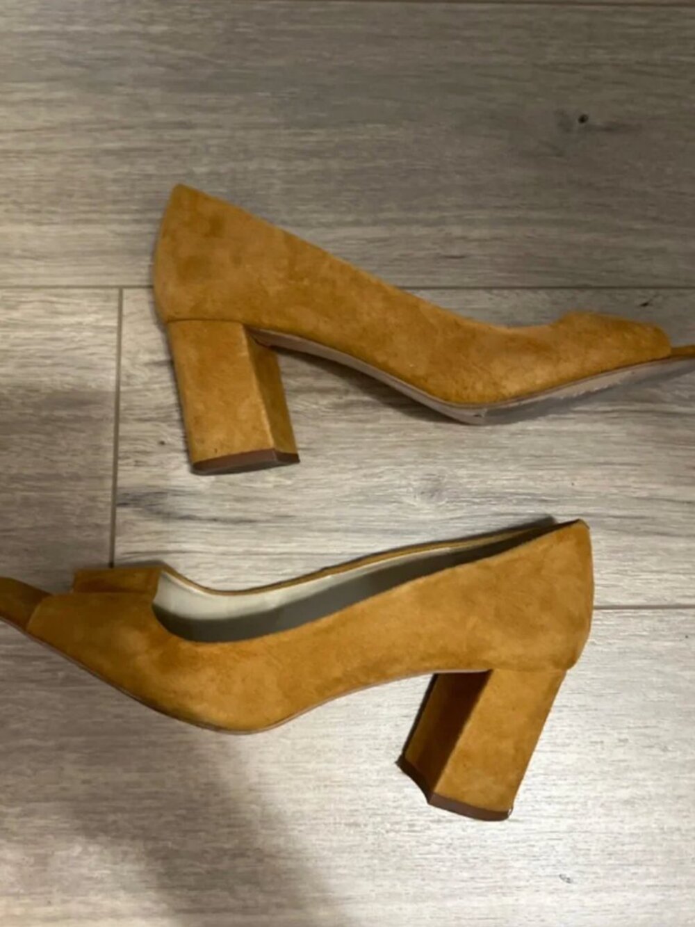 Zara Stacked Open Toe Heeled Shoes EUR 38 - Picture 8 of 8